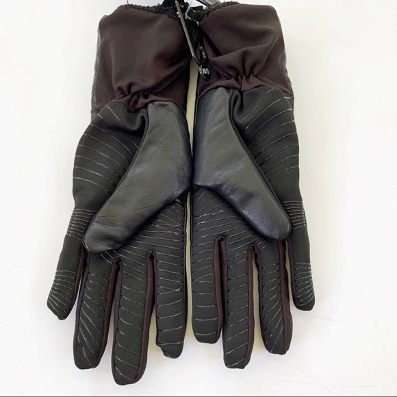Ur Powered Leather Moto Fleece Lined Gloves S/M - Picture 14 of 16
